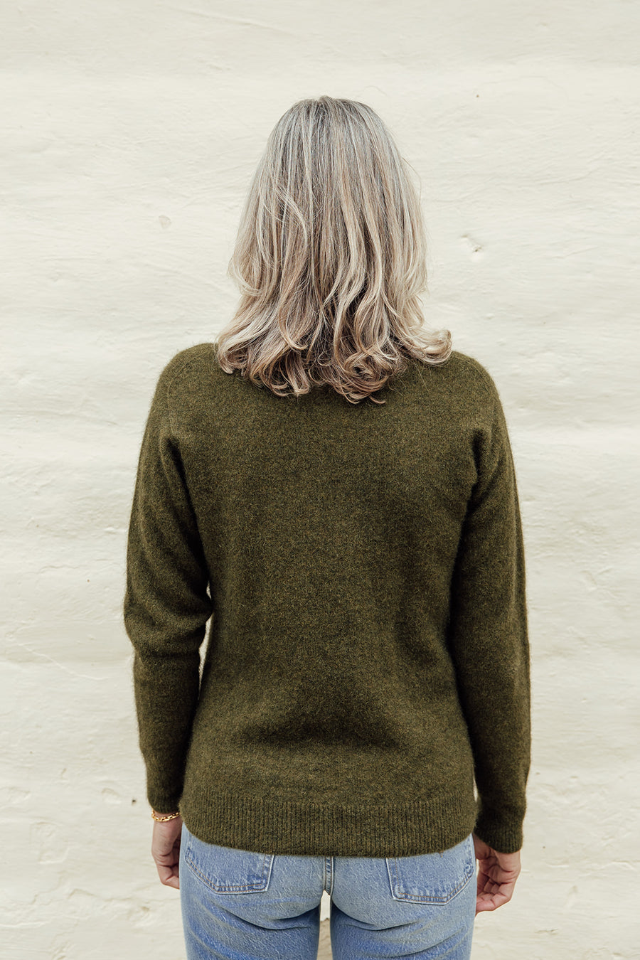 The Women's Possum Merino Crew - Avoka