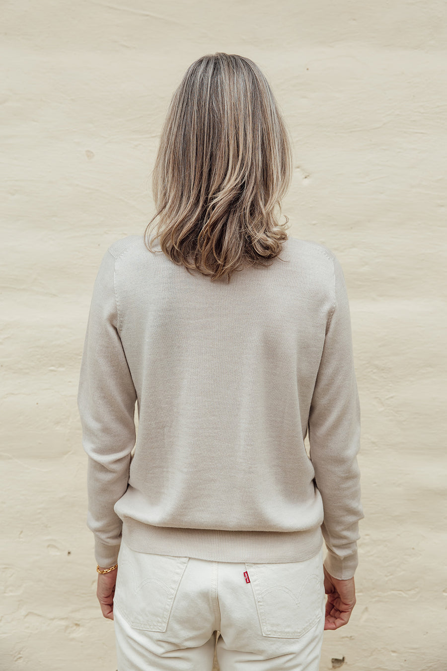 Classic Merino Cardigan - Milk