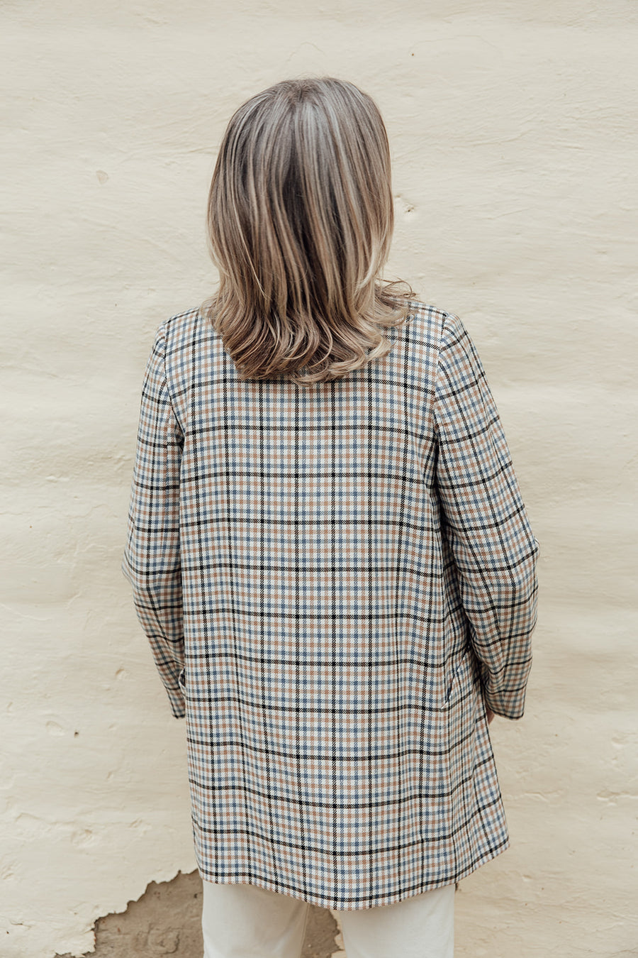 The Scanlan Wool Blazer - Check