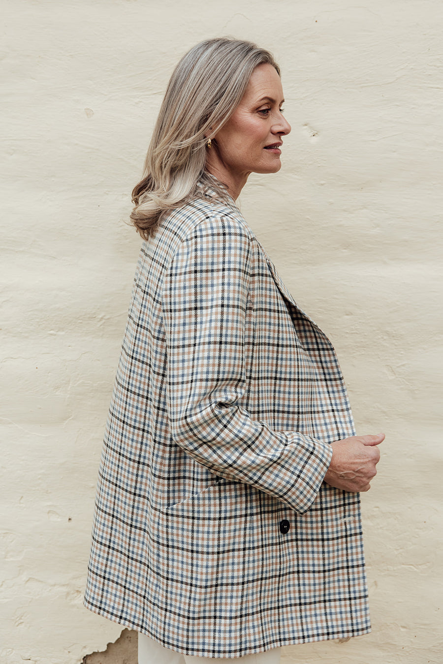 The Scanlan Wool Blazer - Check