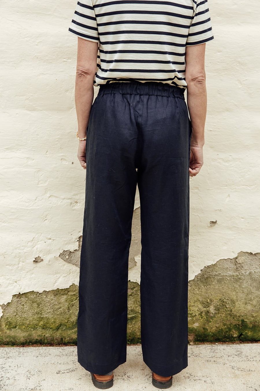 Lazy Day Linen Pant - Navy