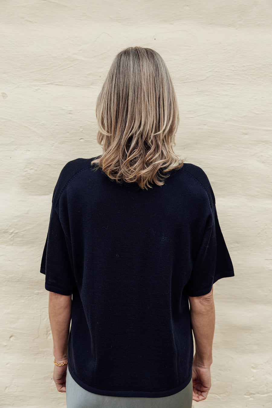 Haven Merino T-Shirt - Navy