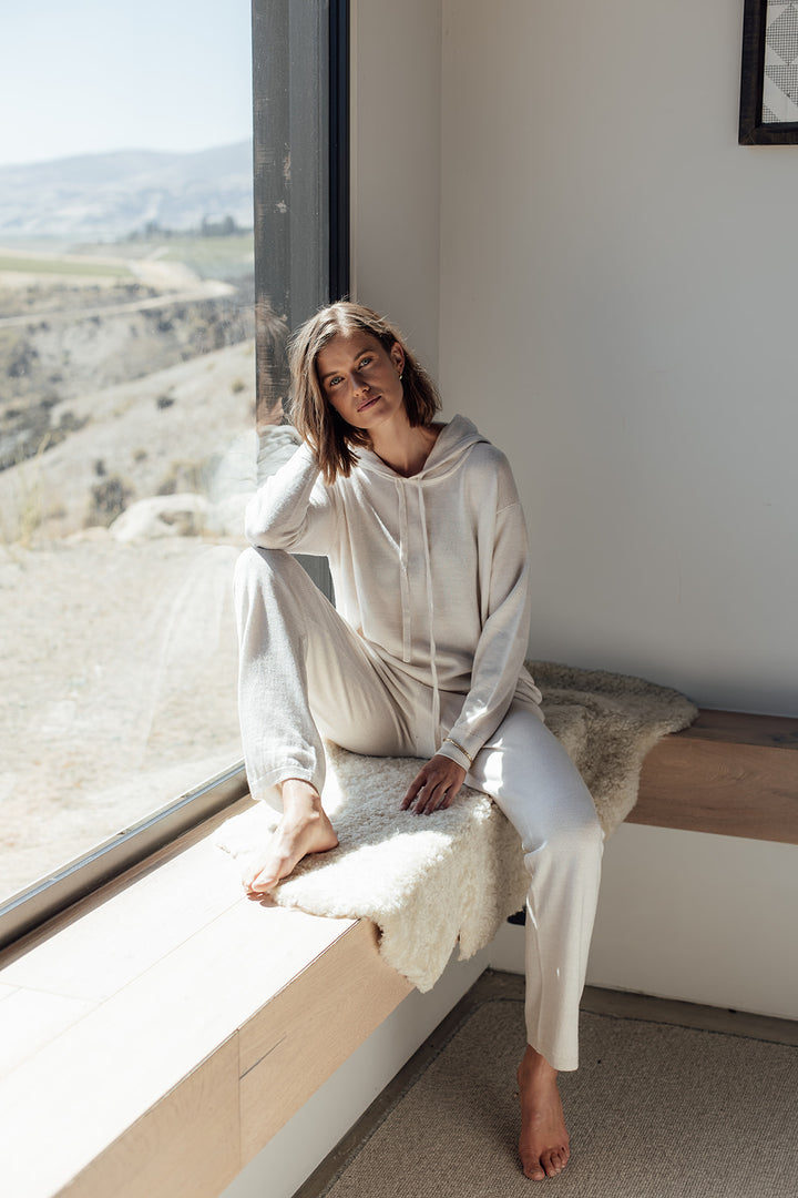 Ultrafine Merino Pant Milk – Perriam - Main Image