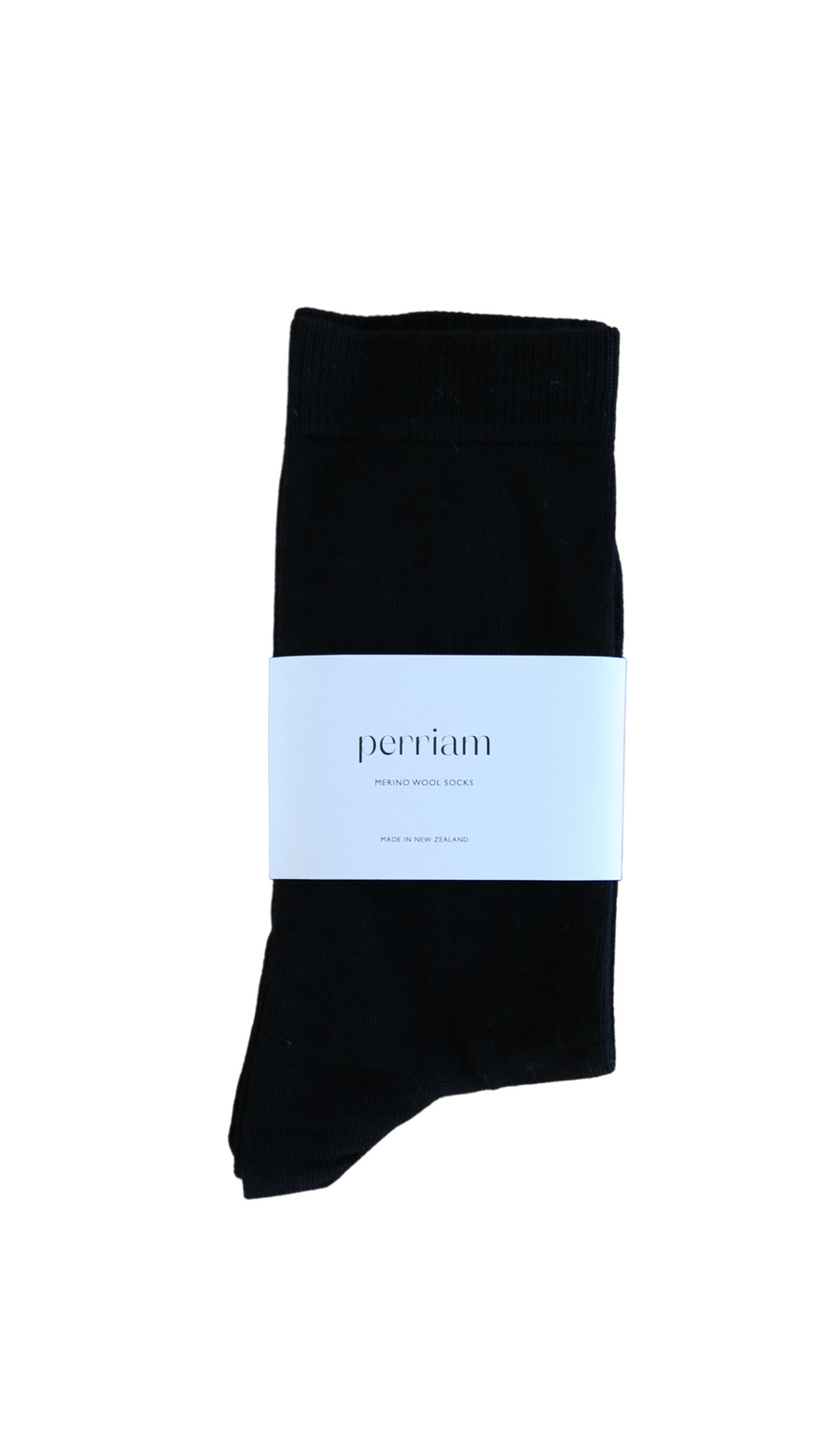 Perriam Everyday Merino Socks - Black