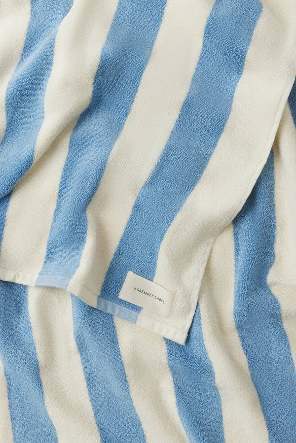 Assembly Label - Signature Stripe Beach Towel