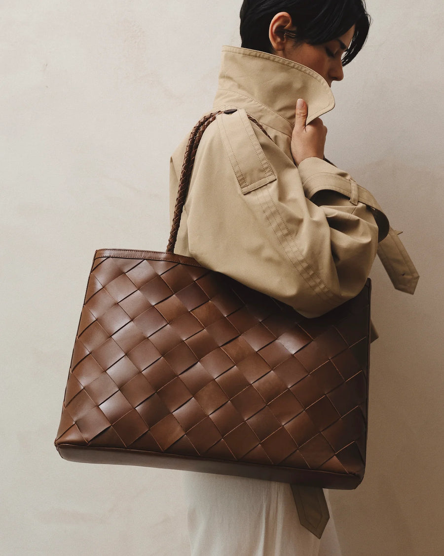Bembien Gabrielle Bag - Grande Weave Sienna