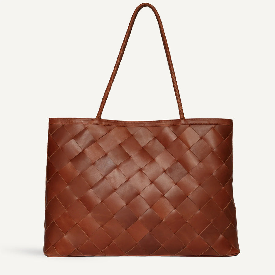 Bembien Gabrielle Bag - Grande Weave Sienna