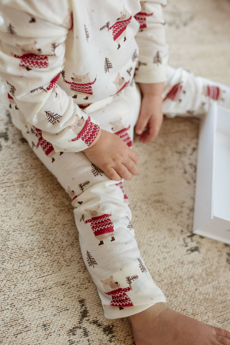 Child Merino Pyjamas - Limited Edition Bailey Bear