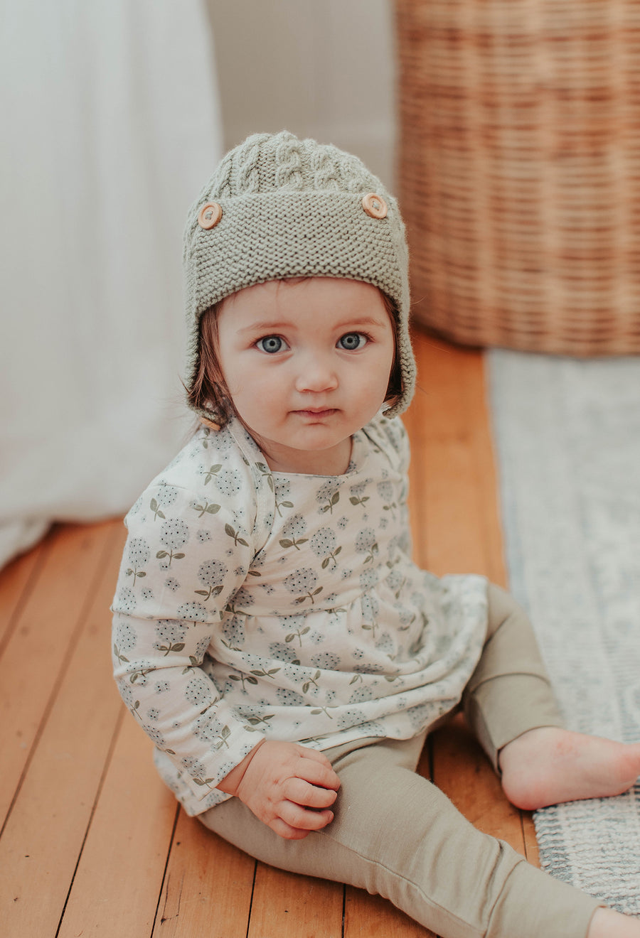 Emerson Baby Leggings- Sage