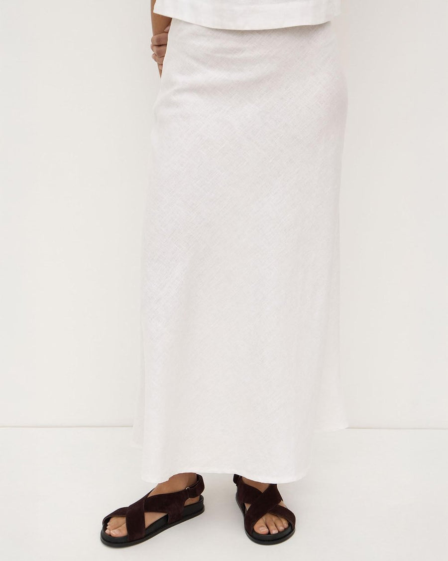 Assembly Label - Melody Bias Linen Skirt