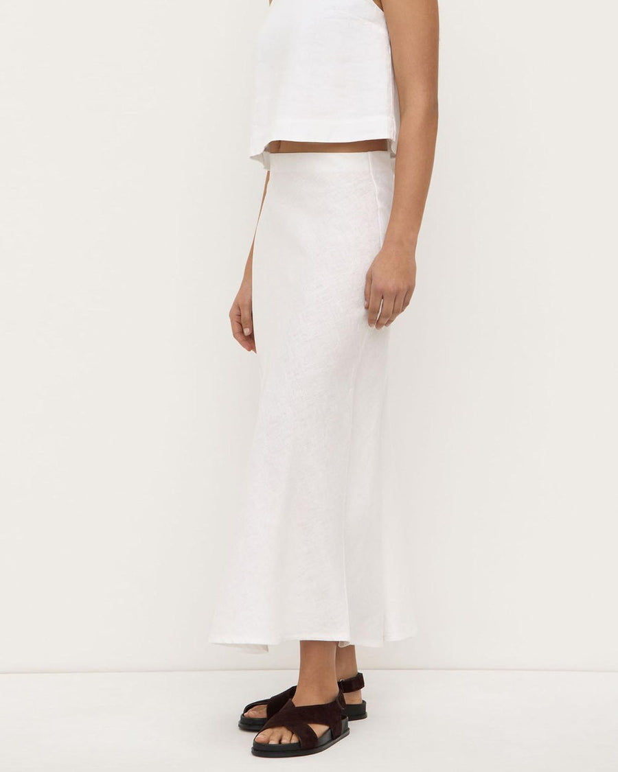 Assembly Label - Melody Bias Linen Skirt