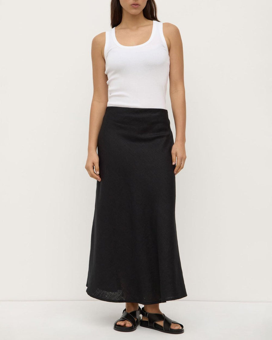 Assembly Label - Melody Bias Linen Skirt