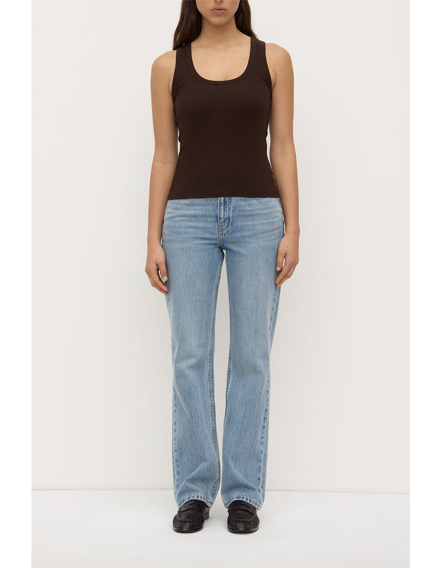 Assembly Label - Robyn Scoop Neck Rib Tank