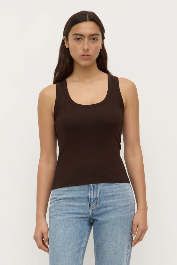 Assembly Label - Robyn Scoop Neck Rib Tank