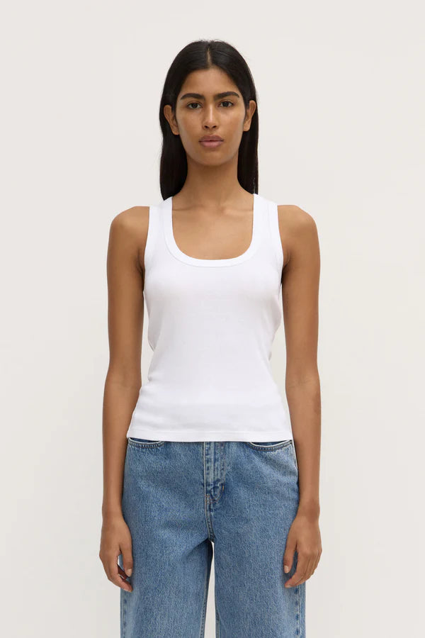Assembly Label - Robyn Scoop Neck Rib Tank