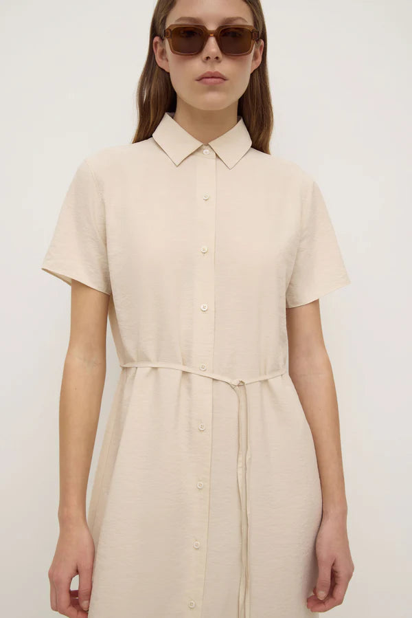 Assembly Label - Heather Silk Blend Shirt Dress