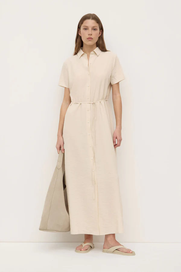 Assembly Label - Heather Silk Blend Shirt Dress
