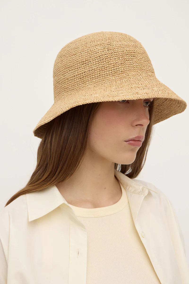 Assembly Label - Raffia Bucket Hat