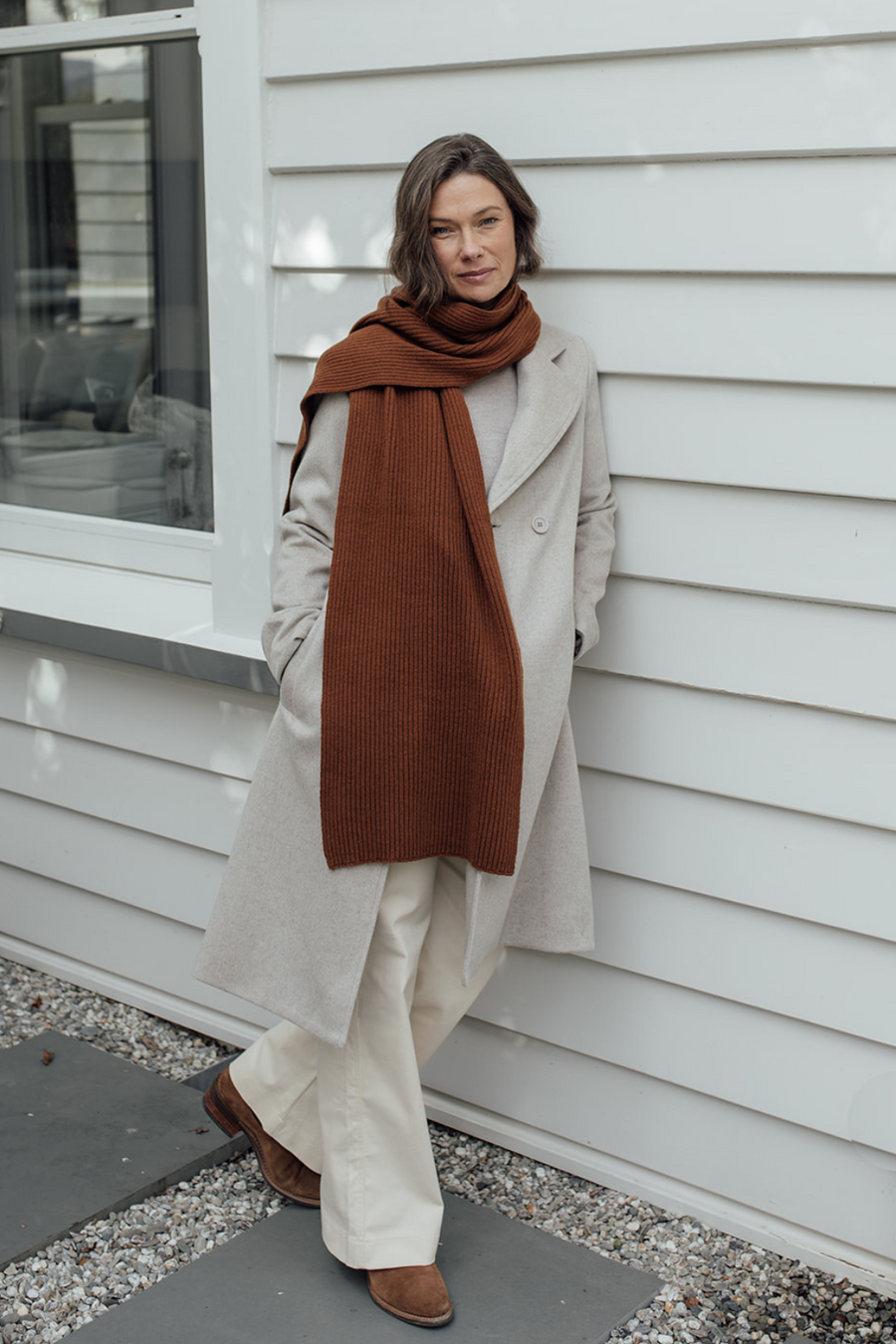 The Emma Wool Coat Oatmeal Perriam