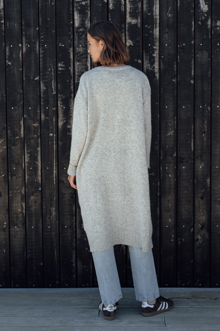 Angora wool cardigan online