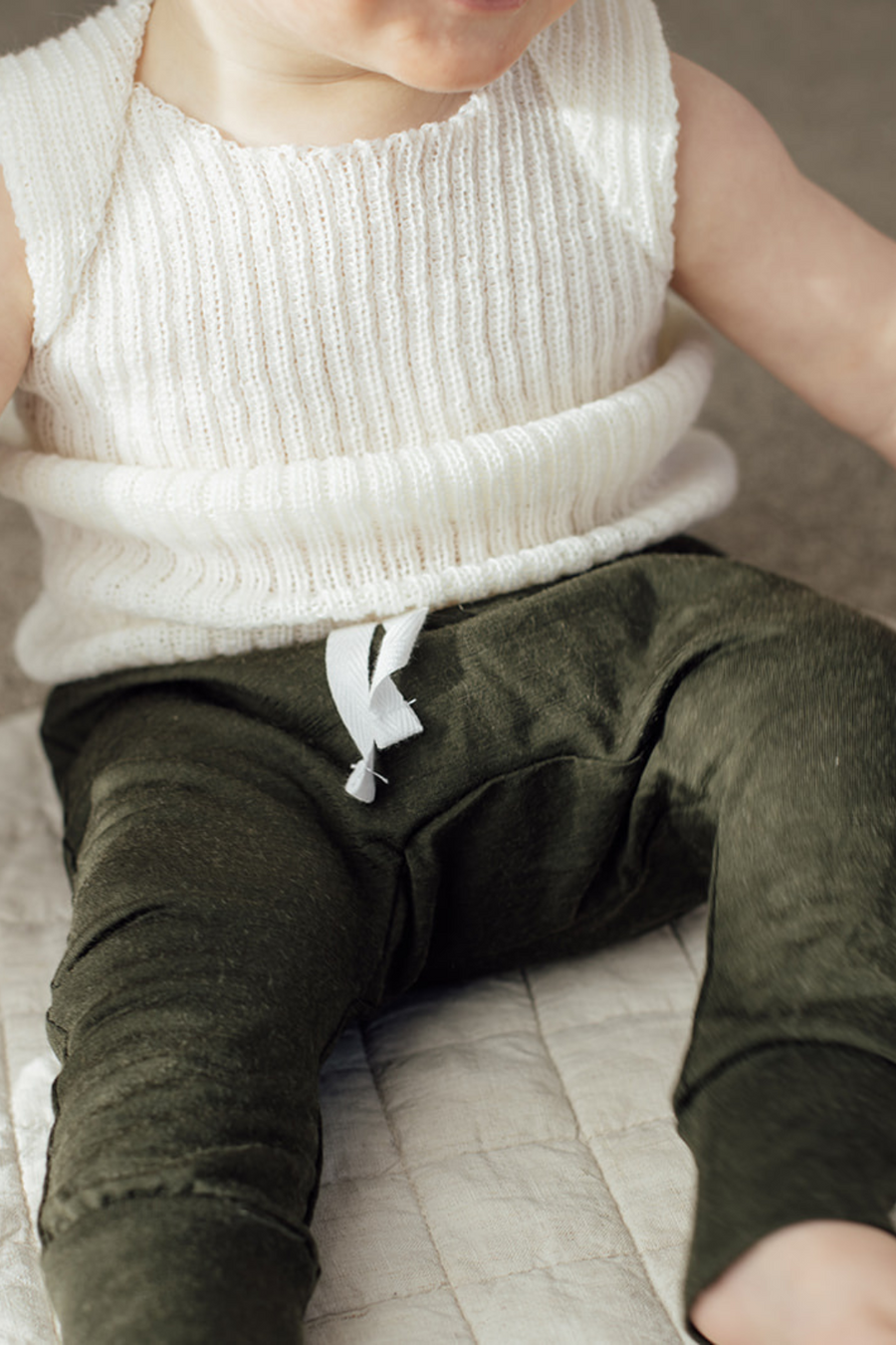 Emerson Baby Leggings Khaki