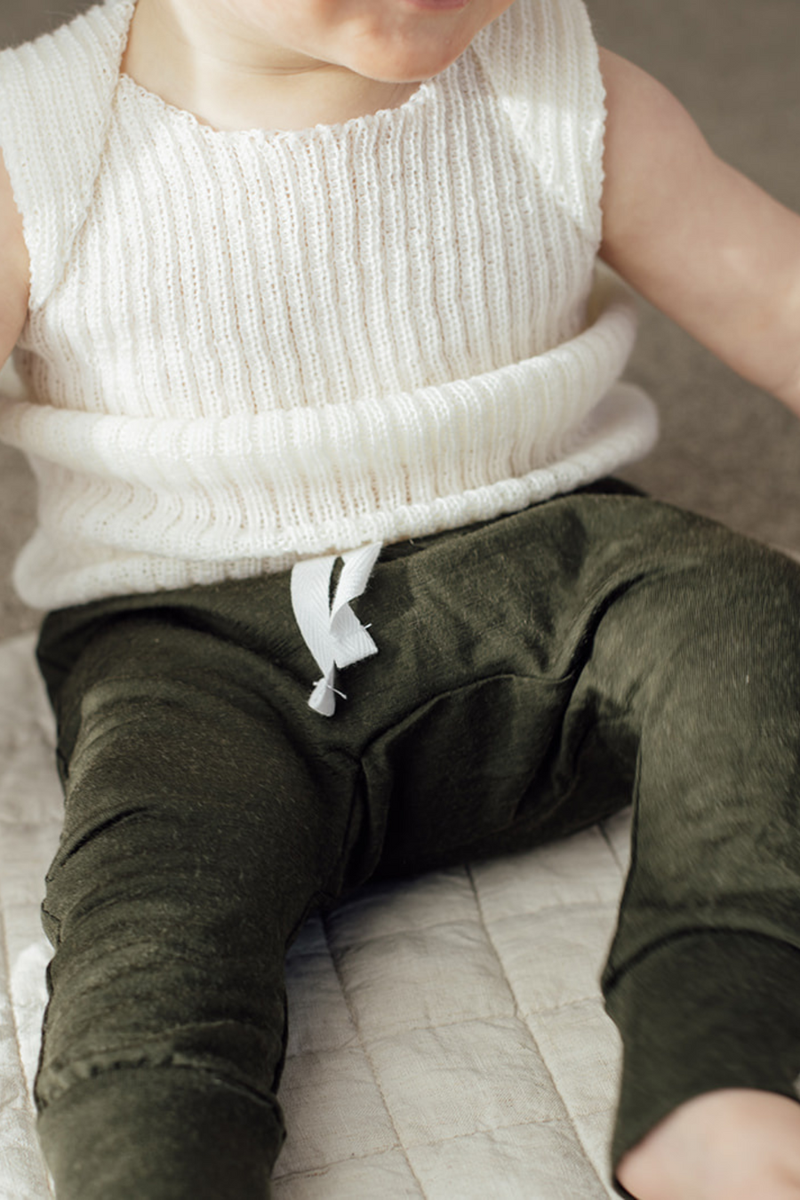 Emerson Baby Leggings Khaki Perriam