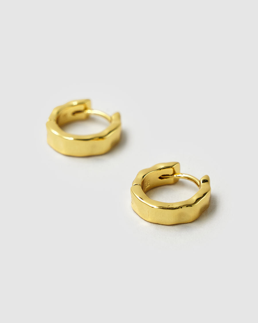 Brie Leon - Frida Solid Sleeper Earrings Gold