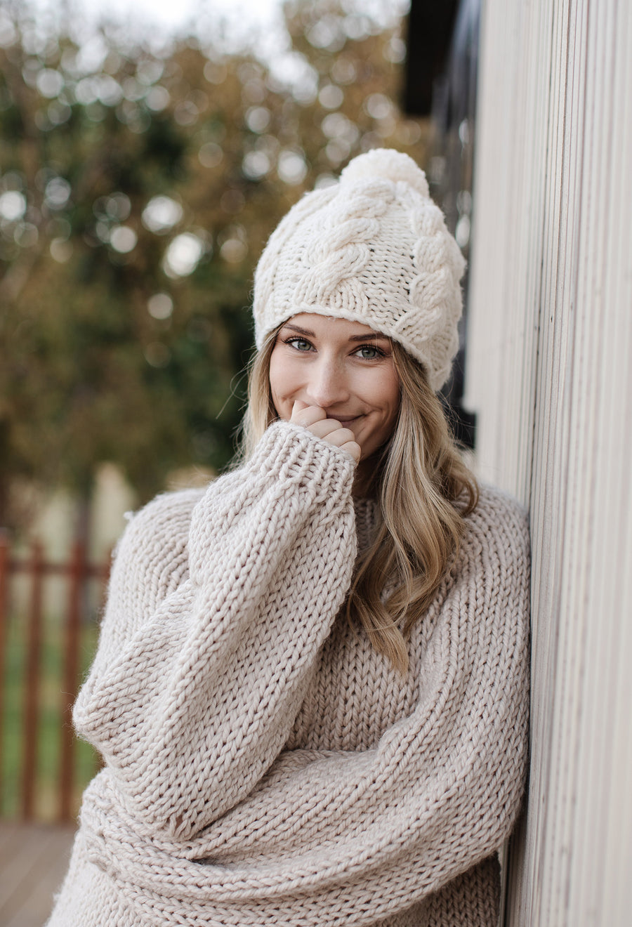 The Mimi Cable Hat Knit Kit