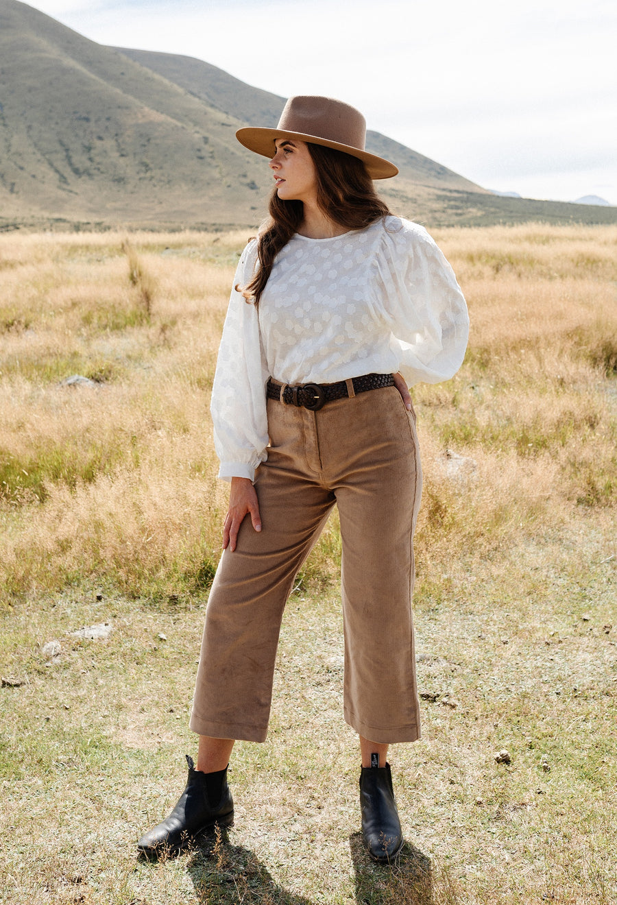 Woodland Cord Pant - Biscuit